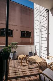 Charlie's loft terras